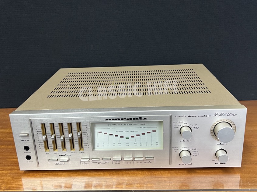 Marantz pm550dc Stereo Amplifier HiFi prephono MM MC No TECHNICS SANSUI AKAI 
